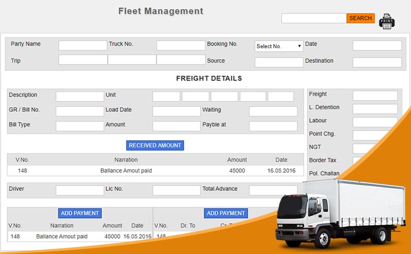 truck management software