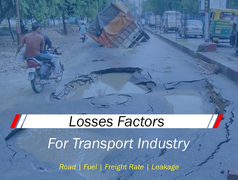 losses factors for transport industry