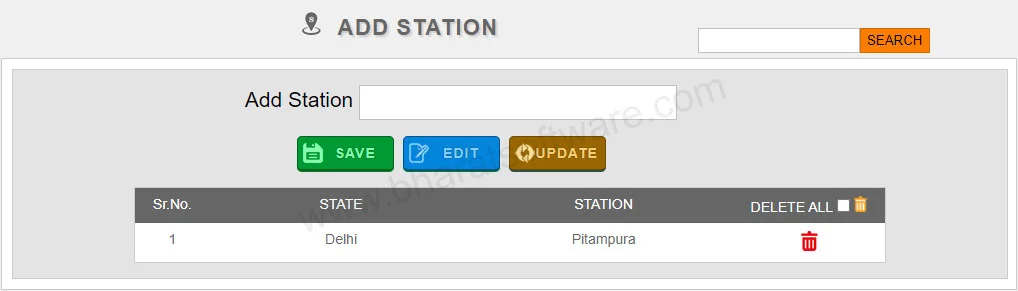 Optimize Shipping Point | Station Detail Tab