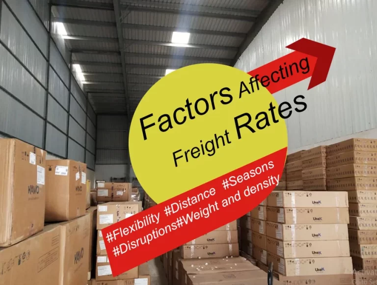 7 Factors Affecting Freight Rate in India