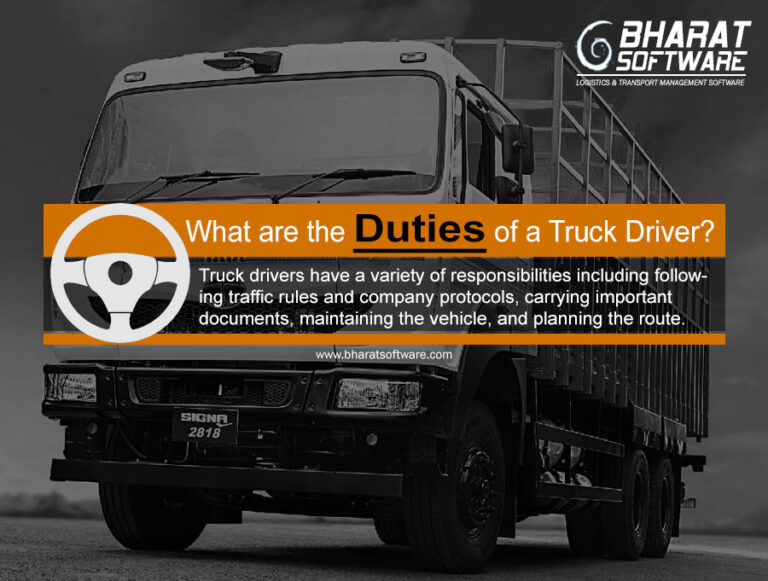 Duties Of a Truck Driver